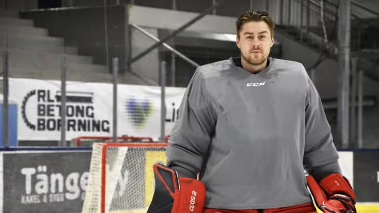 Philip Aldenrud har haft en fantastisk inledning på säsongen och tillhör målvaktstoppen i ligan.