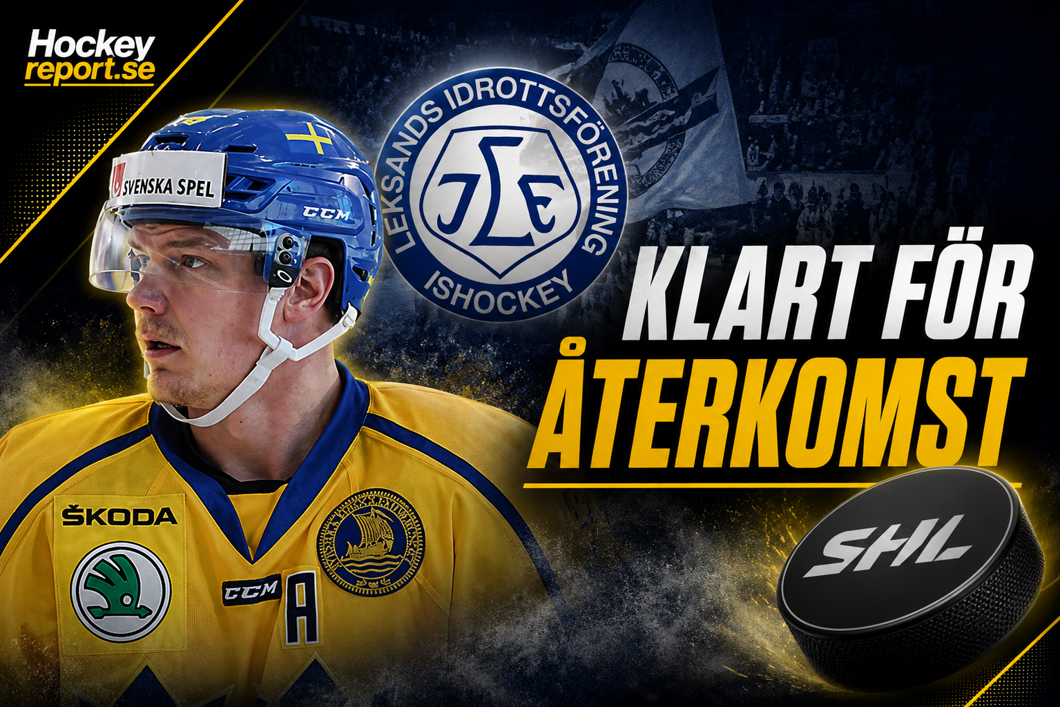 Uppgifter: Patrik Zakrisson lämnar SSK – klar för Leksand