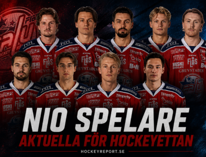 Nio FIF-spelare som skulle kunna locka intresse i Hockeyettan